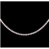 Image 2 : 10KT White Gold EGL USA Certified 20.85 ctw Diamond Necklace