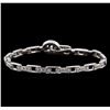 Image 1 : 14KT White Gold 0.72 ctw Diamond Bracelet
