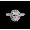 Image 2 : 2.32 ctw Diamond Ring - 14KT White Gold
