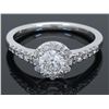 Image 8 : 0.82 ctw  Diamond Ring - 14KT White Gold