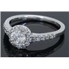 Image 9 : 0.82 ctw  Diamond Ring - 14KT White Gold