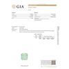 Image 6 : GIA Cert 12.39 ctw Emerald and Diamond Ring - 14KT White Gold