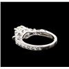 Image 3 : 1.28 ctw Diamond Ring - 18KT White Gold