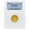 Image 1 : 2007-W PCGS MS70 $5 Jamestown Gold Coin