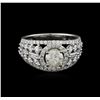 Image 2 : 18KT White Gold 2.23 ctw Diamond Ring