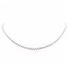 Image 1 : 14KT White Gold 14.03 ctw Diamond Necklace