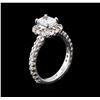 Image 3 : 1.84 ctw Diamond Ring - 14KT White Gold