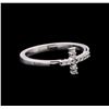 Image 1 : 0.25 ctw Diamond Ring - 14KT White Gold