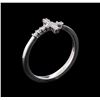 Image 4 : 0.25 ctw Diamond Ring - 14KT White Gold