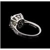Image 3 : 14KT White Gold 3.62 ctw I-1/M Diamond Ring