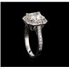Image 4 : 14KT White Gold 3.62 ctw I-1/M Diamond Ring