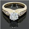 Image 8 : 1.41 ctw Diamond Ring - 14KT Yellow Gold