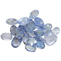 11.7 ctw Oval Mixed Tanzanite Parcel