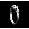 Image 4 : 0.25 ctw Diamond Ring - 14KT White Gold