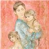 Image 2 : Sonya and Family by Hibel (1917-2014)