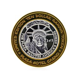 Limited Edition $10 Las Vegas .999 Silver Gaming Token