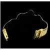 Image 3 : Crystal Butterfly Bracelet - Gold Plated