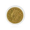 Image 1 : 1855-S $20 VF Liberty Head Double Eagle Gold Coin