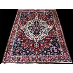 finely detailed persian bakhtiari 'desert rug'