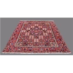 beautiful traditional seasonal bakhtiari brown rug