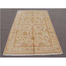 nicely contrasted handmade egyptian rug