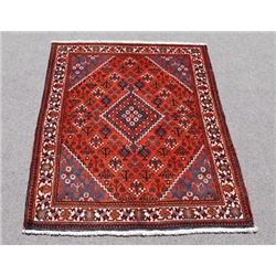 vintage persian josheghan design persian rug