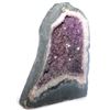 Image 1 : Certified Giant 85.00 lbs Fine Purple Amethyst Cathedral Geode