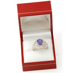 Certified Tanzanite Ring 3.34grams