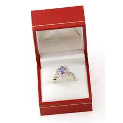 Certified Tanzanite Ring 3.90 grams