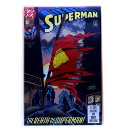 Comic Book Stored in Plastic Liner (Vintage)(139) SUPERMAN