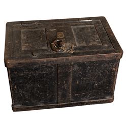 Strongbox w/ Key (Possibly Railway Express Agency)