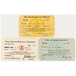 Apache Railway Annual Passes (Arizona Paper Mill Short-Line)