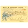 Image 1 : Arcata & Mad River Railroad Company Annual Pass (1904)