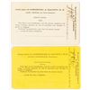 Image 2 : Arizona & New Mexico Railway Annual Passes (1904 & 1906)