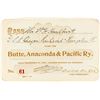Image 1 : Butte, Anaconda & Pacific Railway Pass (1897)