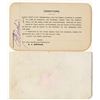 Image 2 : Denver, Texas & Fort Worth Railroad Annual Pass Duo (1889)