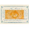 Image 2 : Erie Railway Pass Signed by Jay Gould & Revenue-Imprinted (1872)