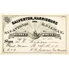 Image 1 : Galveston, Harrisburg & San Antonio Railway Pass (1875)