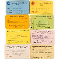 Los Angeles Railroad Pass Collection