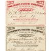 Image 1 : Northern Pacific Railroad Annual Passes (1876 & 1877)