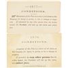 Image 2 : Northern Pacific Railroad Annual Passes (1876 & 1877)