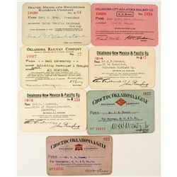 Oklahoma Railroad Pass Collection 2