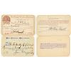 Image 1 : Rio Grande & Rio Grande Western Railway Annual Passes (1890 & 1891)