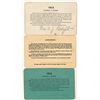 Image 2 : Salt Lake & Los Angeles Railway Co. Annual Pass Trio (1913-1915)