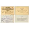 Image 1 : San Diego, Cuyamaca & Eastern Railroad Annual Passes (1891 & 1893)