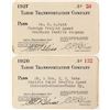 Image 1 : Tahoe Transportation Company Annual Passes (1926 & 1927)