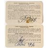 Image 2 : Tahoe Transportation Company Annual Passes (1926 & 1927)