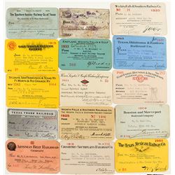 Texas Railroad Pass Collection 2