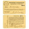 Image 1 : Tonopah & Goldfield Railroad Company Pass (1910)