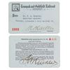 Image 1 : Tonopah & Goldfield Railroad Company Pass (1911)
